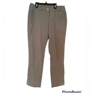 Nike Golf Dri Fit Pants Straight Leg Grey Size 10